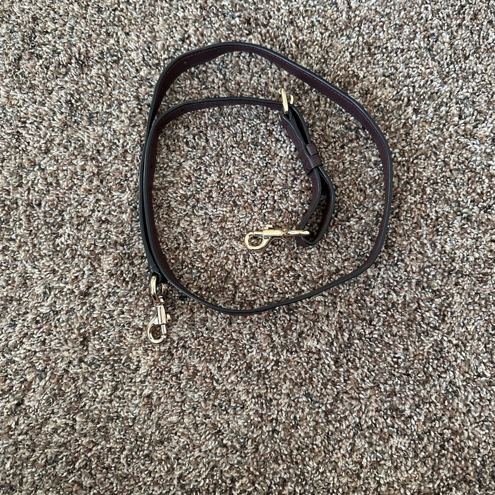 Coach  Leather Shoulder Strap